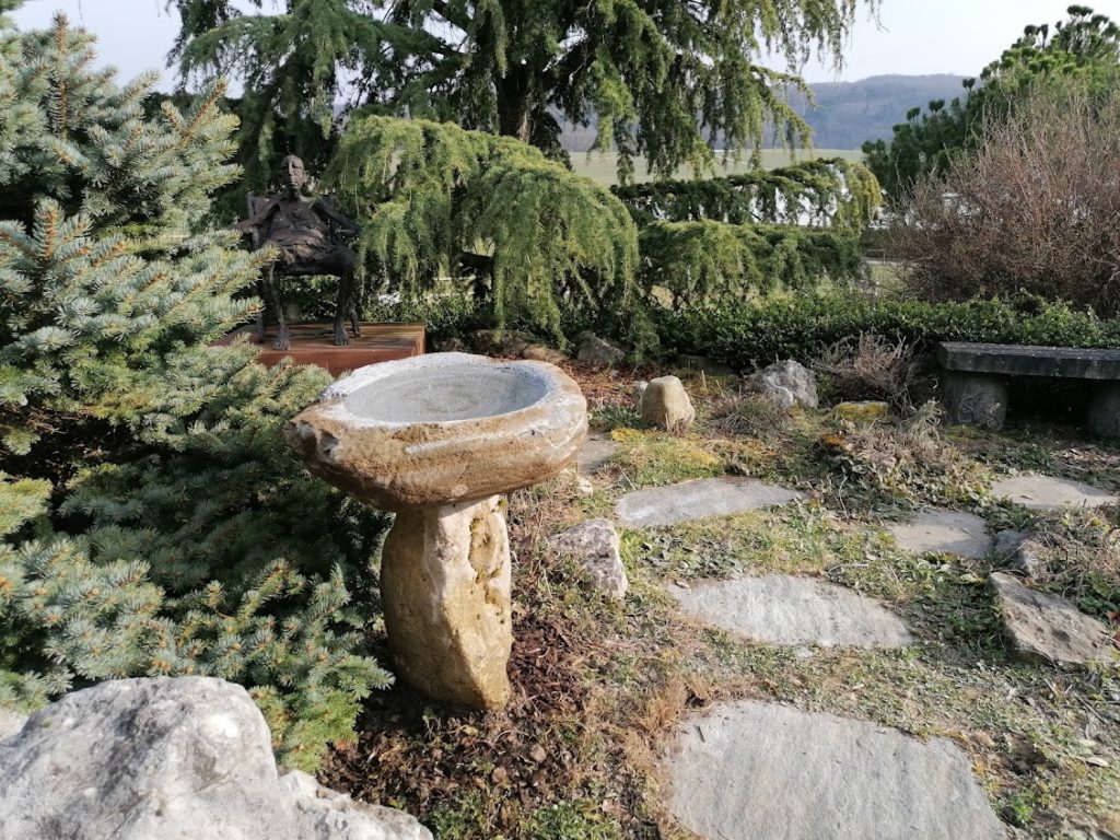 Vasque pierre extérieur